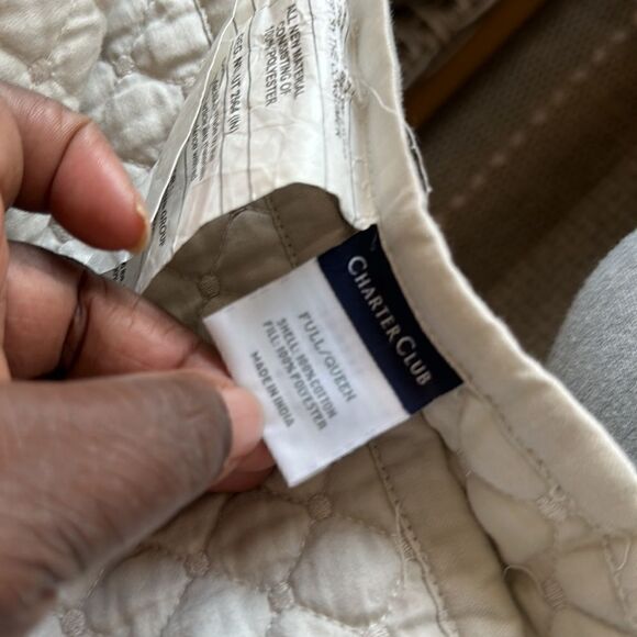 Charter Club Quilt & Sham Set (3 piece) full/queen - Picture 5 of 6